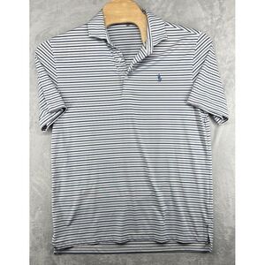Fennec Performance ‎ Striped Short Sleeve Golf Polo Shirt Men's Size Medium M